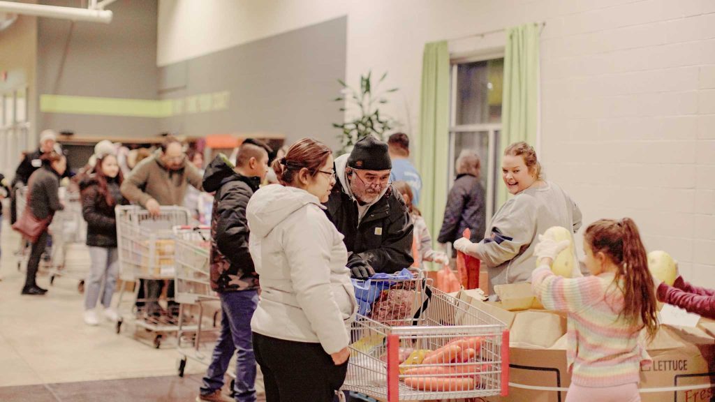 Gleaners local outreach at Engedi Church in Holland, MI.