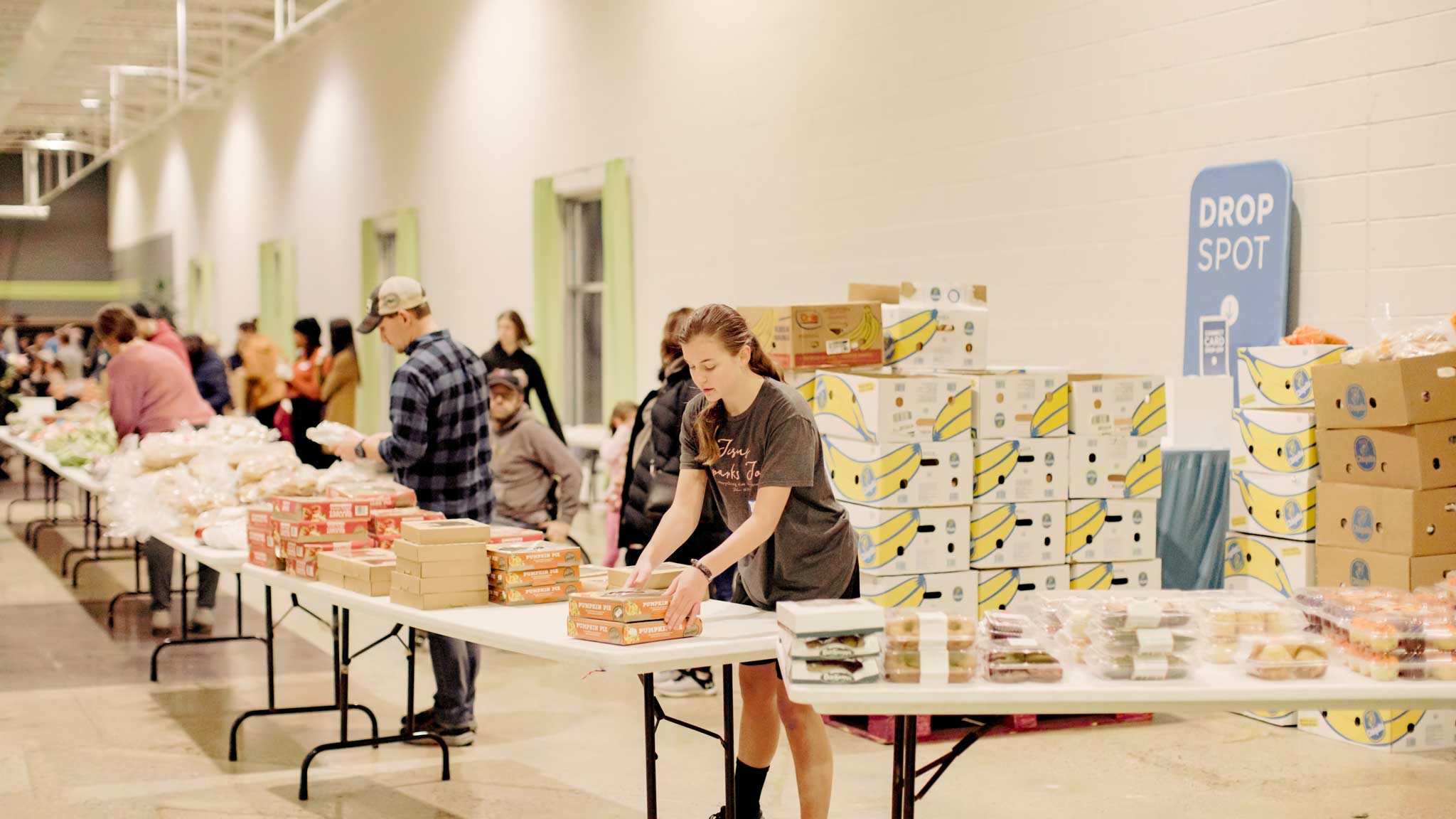 Gleaners local outreach at Engedi Church in Holland, MI.