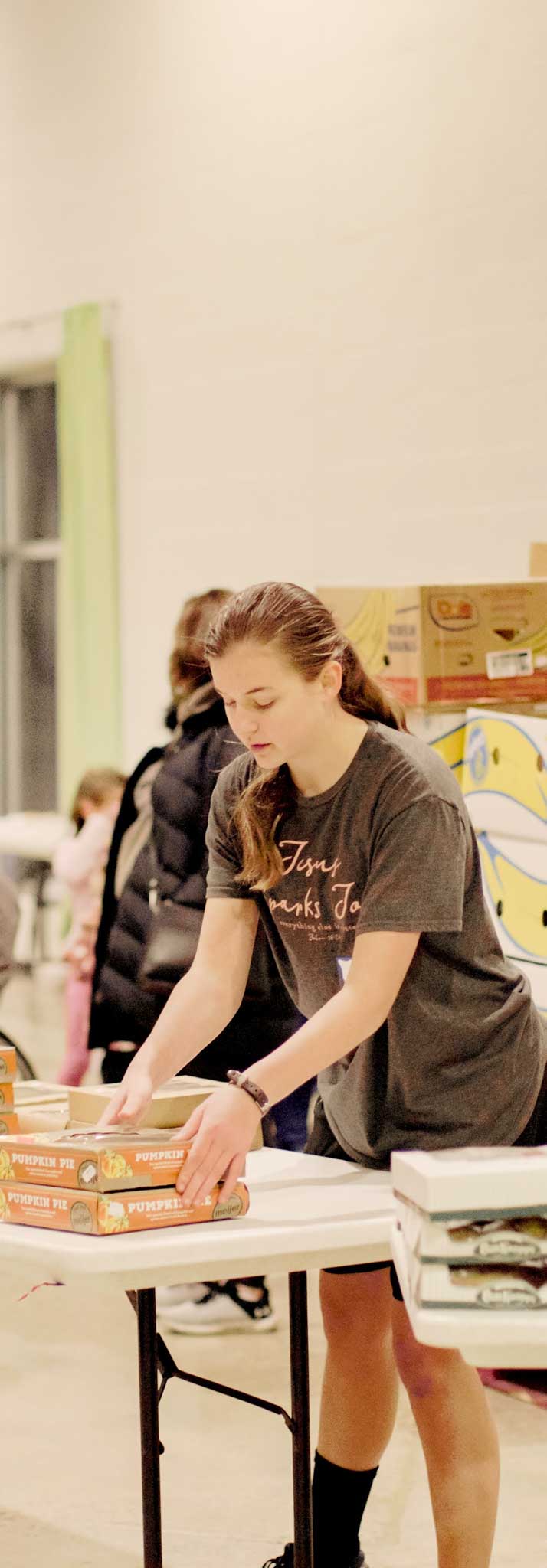 Gleaners local outreach at Engedi Church in Holland, MI.
