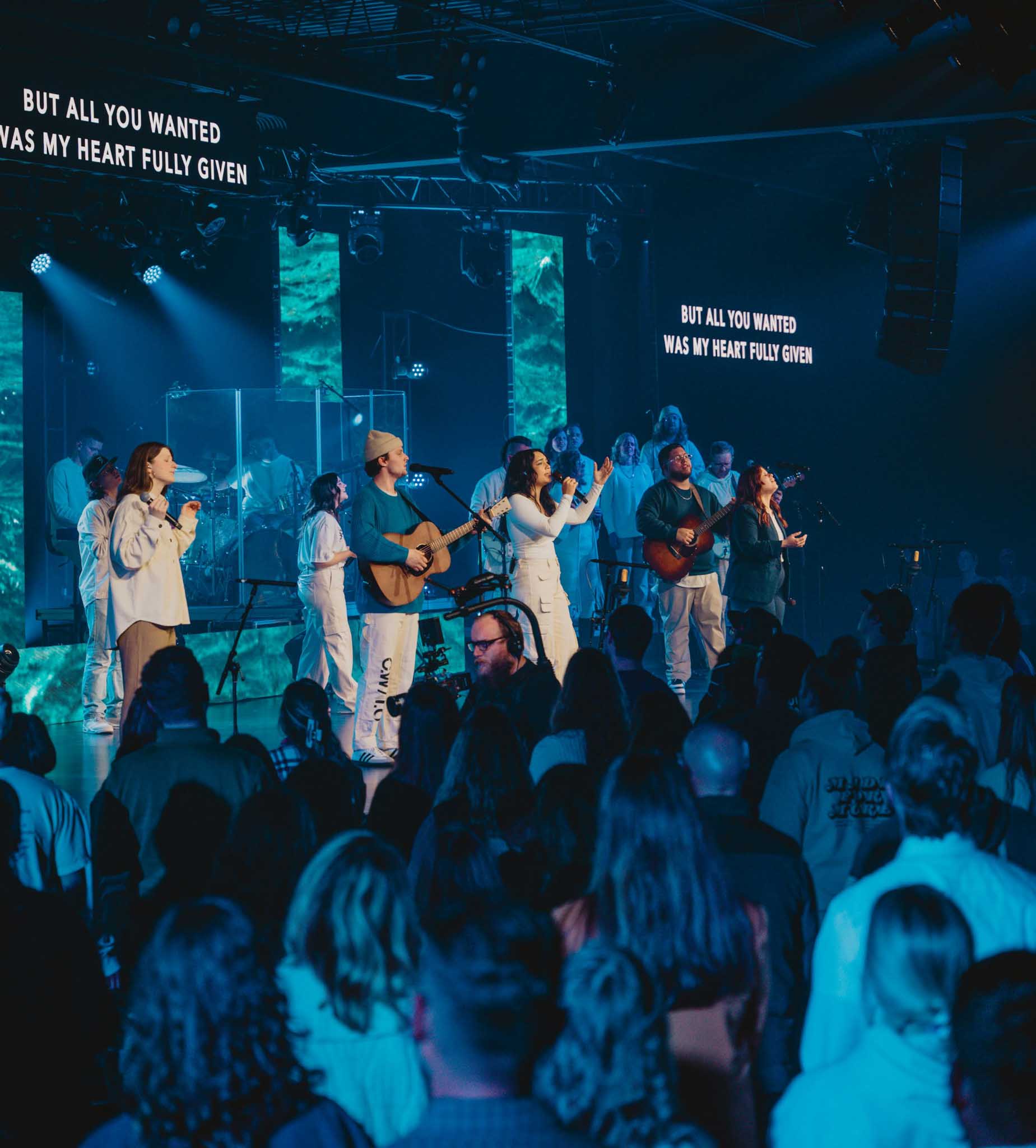 People gather to worship at Engedi Church in Holland and Grand Rapids, Michigan.