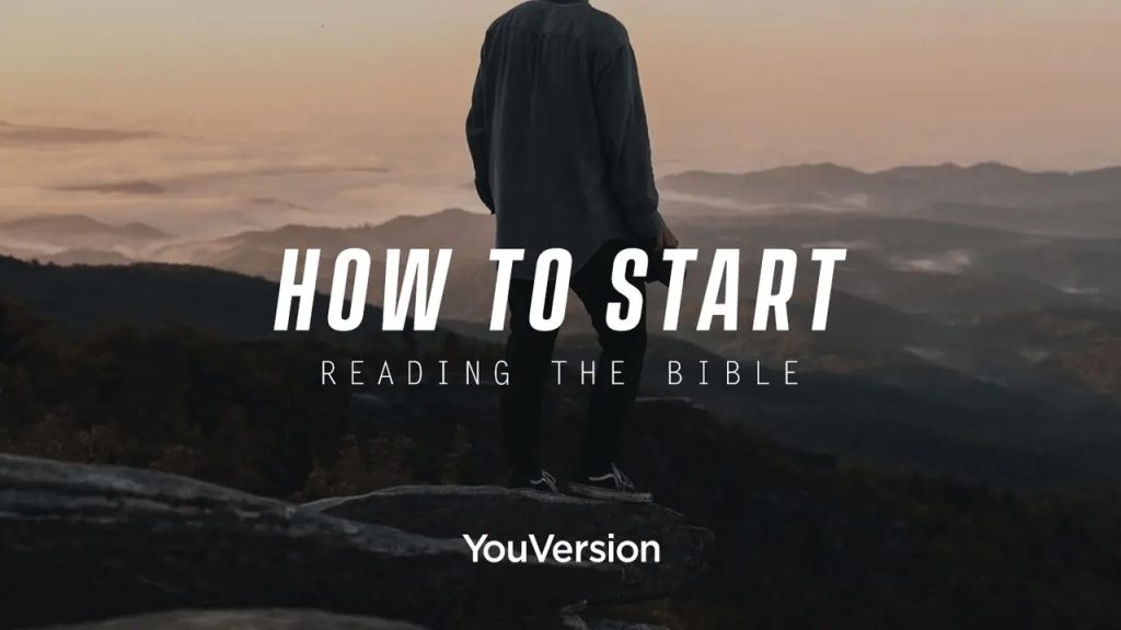 How to start reading the bible