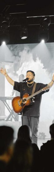 Engedi Music leading worship during a gathering at Engedi Church in Holland, MI. New to Engedi Church? Welcome Home!